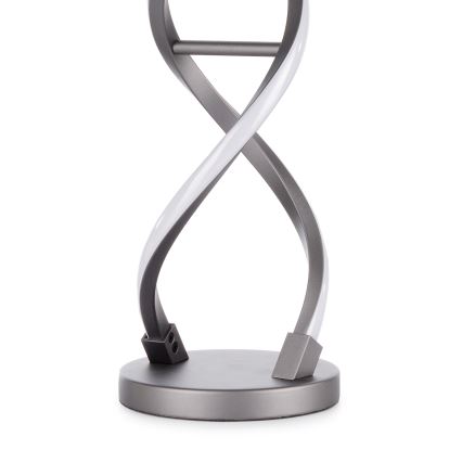 ONLI - LED Stolní lampa DNA LED/12W/230V 4000K 48,5 cm stříbrná