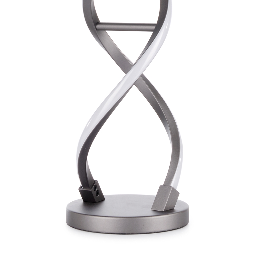 ONLI - LED Stolní lampa DNA LED/12W/230V 4000K 48,5 cm stříbrná