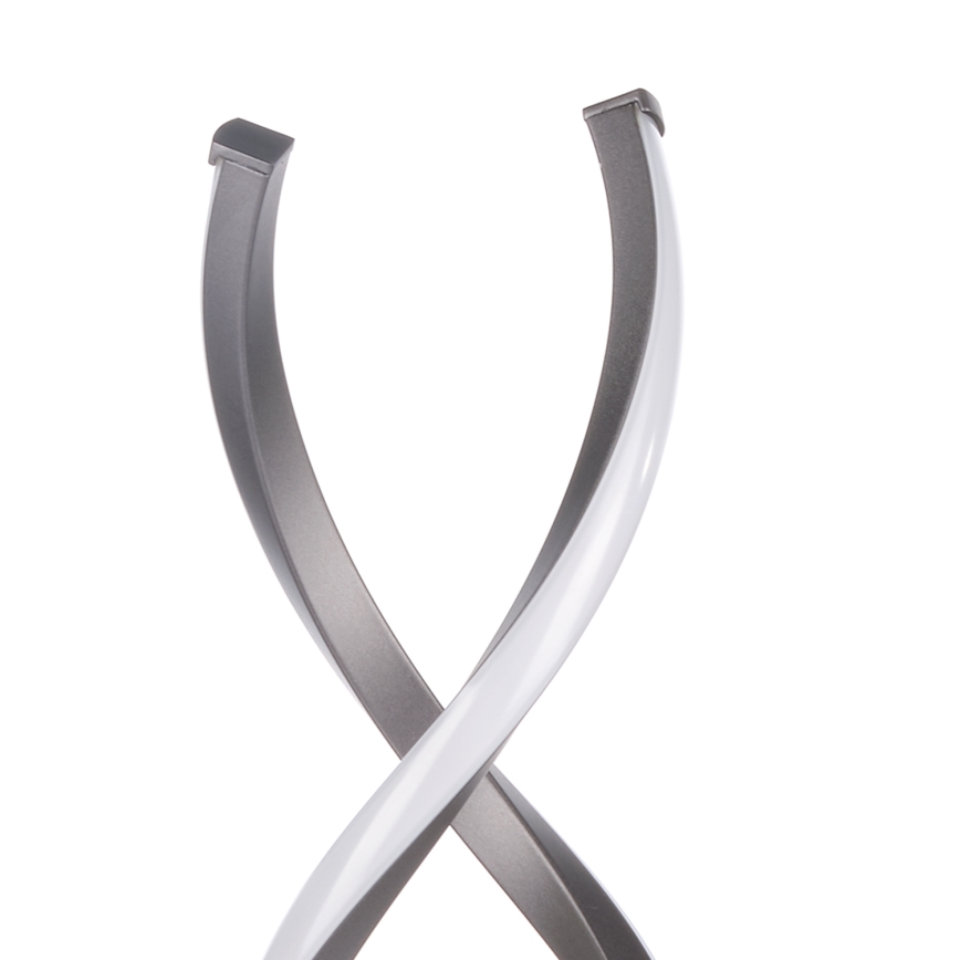 ONLI - LED Stolní lampa DNA LED/12W/230V 4000K 48,5 cm stříbrná