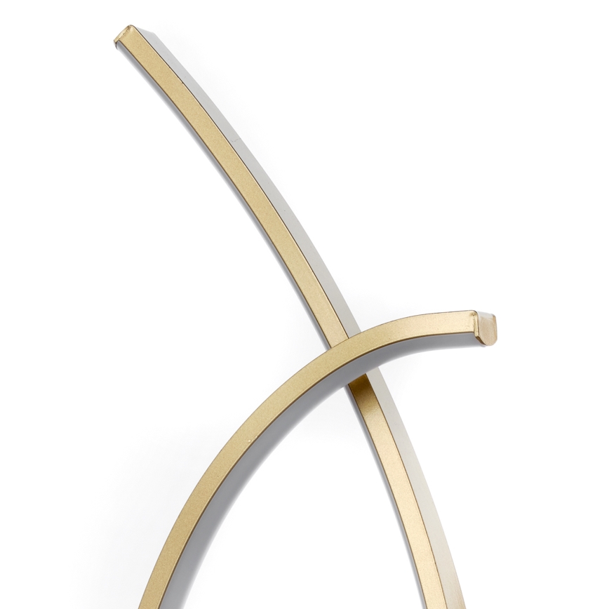 ONLI - LED Stolní lampa SIGN LED/12W/230V 4000K 43 cm zlatá