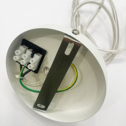 ONLI - Lustr na lanku BOLLICINE 1xE27/15W/230V bílá