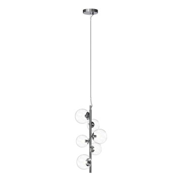 ONLI - Lustr na lanku KIMBERLY 6xG9/6W/230V lesklý chrom