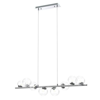 ONLI - Lustr na lanku KIMBERLY 8xG9/6W/230V lesklý chrom