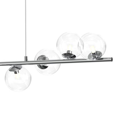 ONLI - Lustr na lanku KIMBERLY 8xG9/6W/230V lesklý chrom
