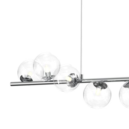 ONLI - Lustr na lanku KIMBERLY 8xG9/6W/230V lesklý chrom