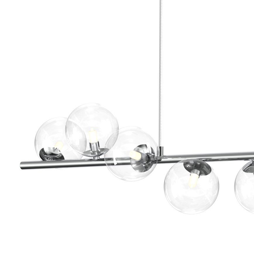 ONLI - Lustr na lanku KIMBERLY 8xG9/6W/230V lesklý chrom