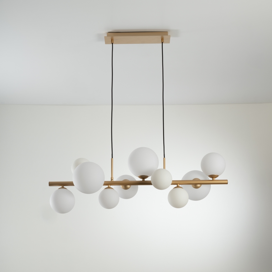 ONLI - Lustr na lanku PALOMA 10xG9/3W/230V zlatá