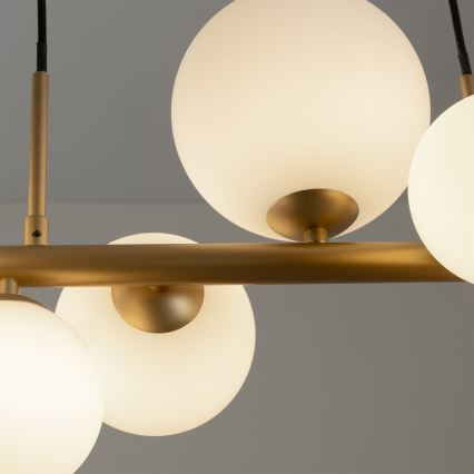 ONLI - Lustr na lanku PALOMA 10xG9/3W/230V zlatá