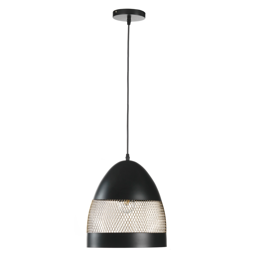 ONLI - Lustr na lanku POLLY 1xE27/22W/230V černá