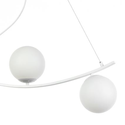 ONLI - Lustr na lanku TRIO 3xE14/6W/230V bílá