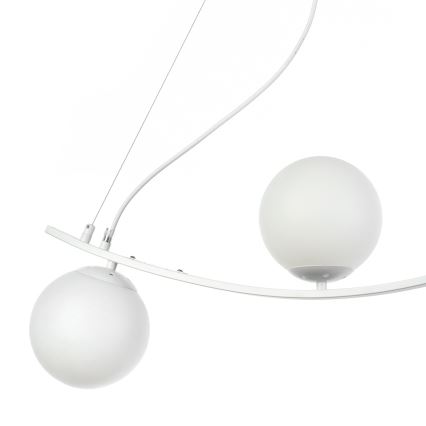 ONLI - Lustr na lanku TRIO 3xE14/6W/230V bílá