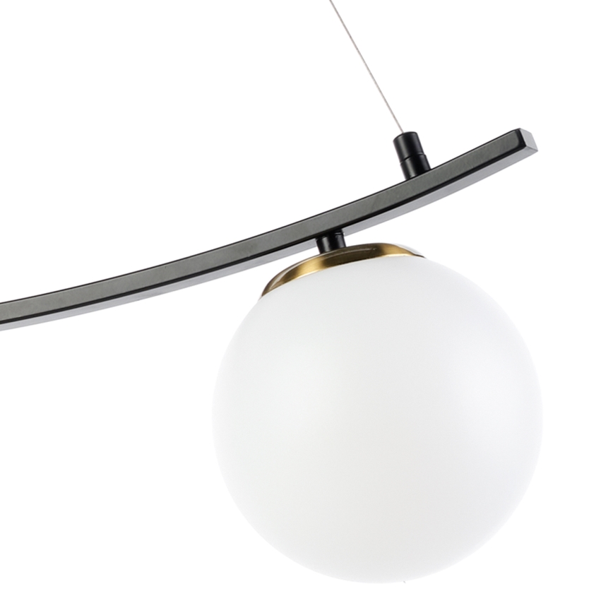 ONLI - Lustr na lanku TRIO 3xE14/6W/230V černá