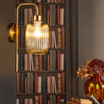 ONLI - Nástěnná lampa DOROTY 1xE27/15W/230V mosaz