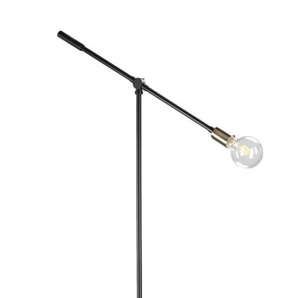 ONLI - Stojací lampa ASTE 1xE27/15W/230V černá/zlatá