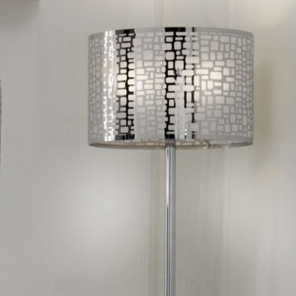 ONLI - Stojací lampa BRUCE 1xE27/15W/230V matný chrom
