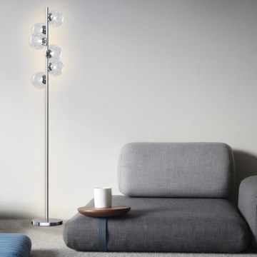 ONLI - Stojací lampa KIMBERLY 6xG9/6W/230V lesklý chrom