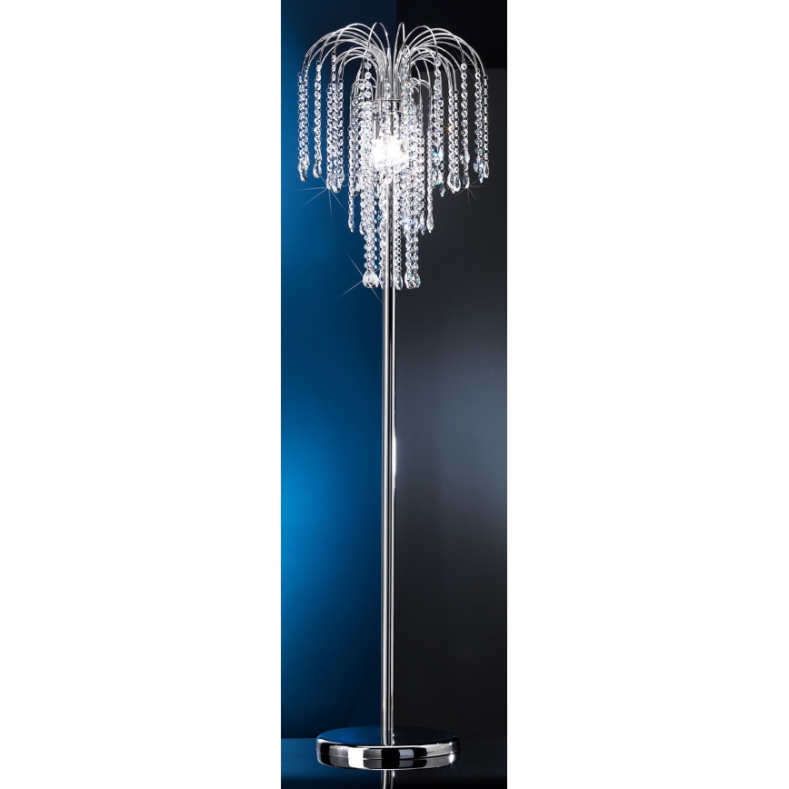 ONLI - Stojací lampa PIOGGIA 3xE14/6W/230V lesklý chrom