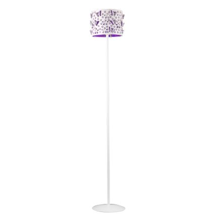 ONLI - Stojací lampa TITILLA 1xE27/22W/230V fialová/bílá