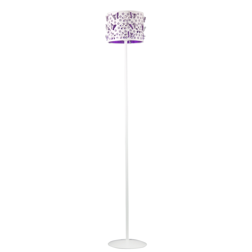 ONLI - Stojací lampa TITILLA 1xE27/22W/230V fialová/bílá