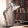 ONLI - Stolní lampa ARCHITETTO 1xE27/22W/230V 62 cm šedá/hnědá