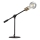 ONLI - Stolní lampa ASTE 1xE27/15W/230V 45 cm černá/zlatá