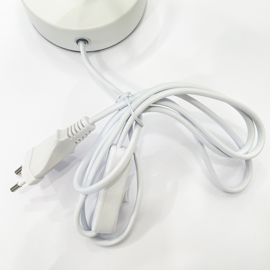 ONLI - Stolní lampa BOLLICINE 1xE14/6W/230V 22 cm bílá