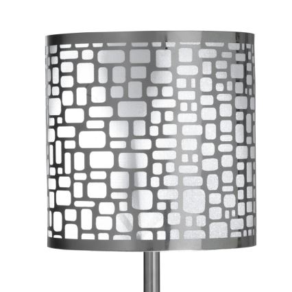ONLI - Stolní lampa BRUCE 1xE27/15W/230V 40 cm matný chrom