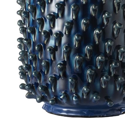 ONLI - Stolní lampa CERAMICA 1xE27/15W/230V 57 cm modrá/krémová