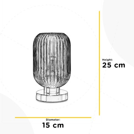 ONLI - Stolní lampa DOROTY 1xE27/22W/230V 25 cm