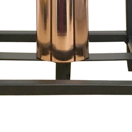 ONLI - Stolní lampa FLOKI 1xE27/15W/230V 20 cm černá/měděná