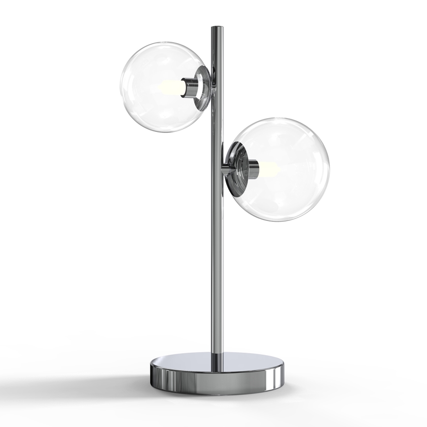 ONLI - Stolní lampa KIMBERLY 2xG9/6W/230V 40 cm lesklý chrom