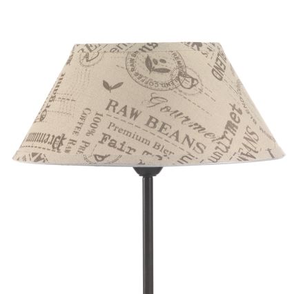ONLI - Stolní lampa MAIDA 1xE27/15W/230V 38 cm hnědá