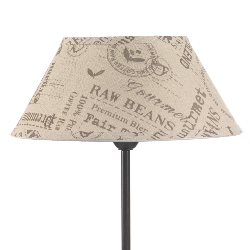 ONLI - Stolní lampa MAIDA 1xE27/15W/230V 38 cm hnědá
