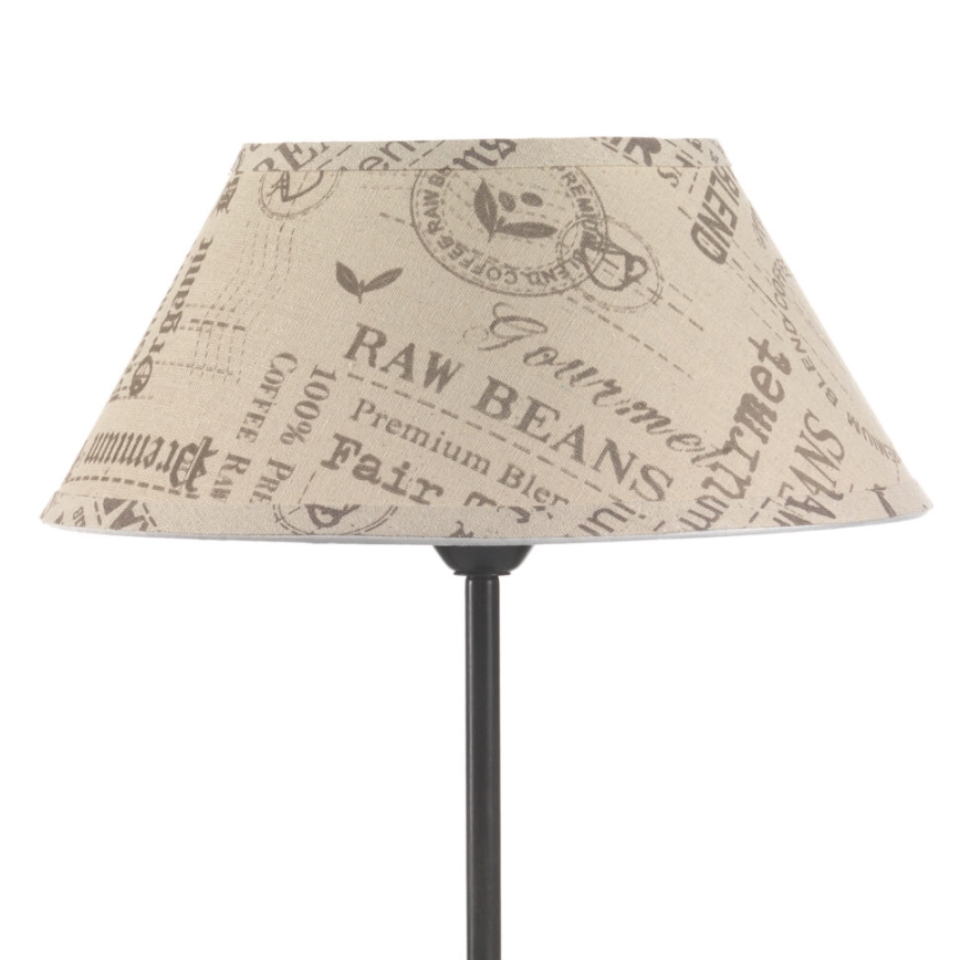 ONLI - Stolní lampa MAIDA 1xE27/15W/230V 40 cm hnědá