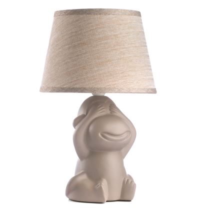 ONLI - Stolní lampa MONKEY 1xE14/6W/230V hnědá