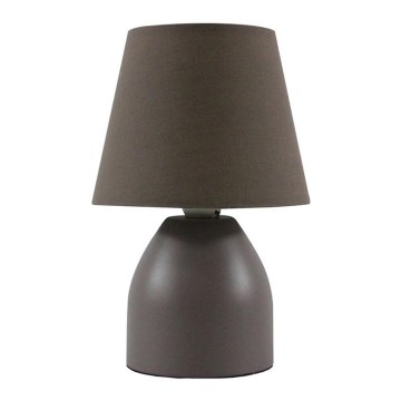 ONLI - Stolní lampa NANO 1xE14/6W/230V hnědá 19 cm