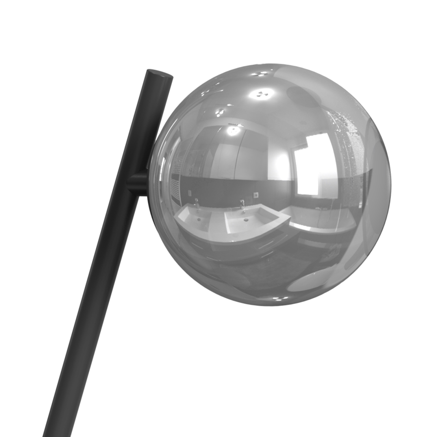 ONLI - Stolní lampa PALOMA 1xG9/10W/230V 38,5 cm černá/kouřová