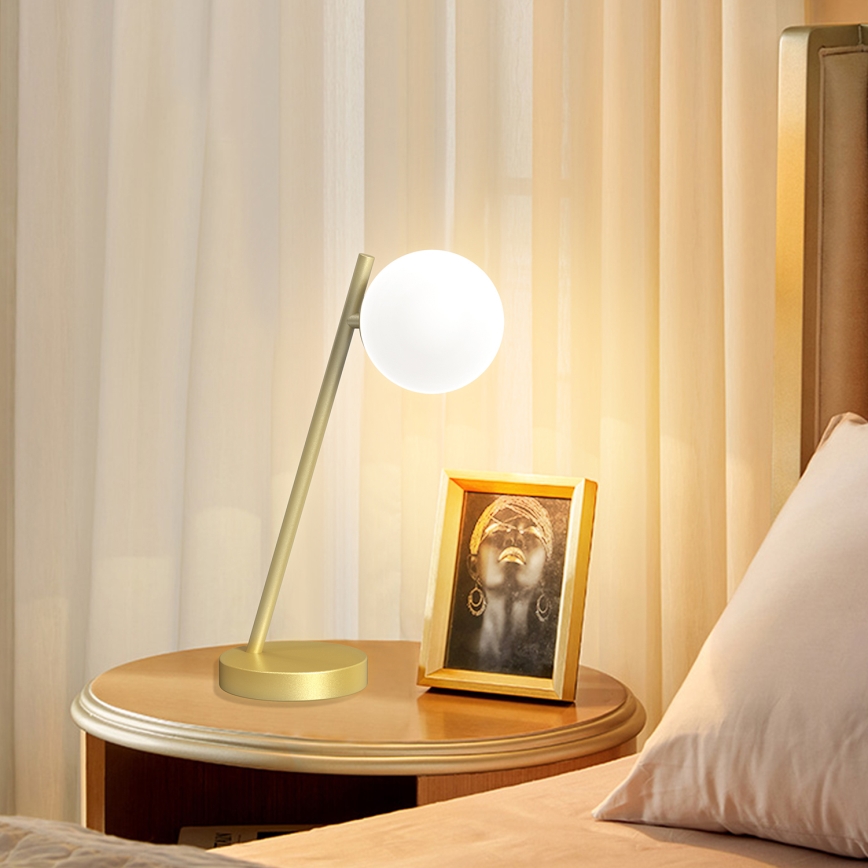ONLI - Stolní lampa PALOMA 1xG9/10W/230V 38,5 cm zlatá