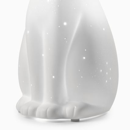 ONLI - Stolní lampa PORCELLANA 1xE14/6W/230V 27,2 cm kočka