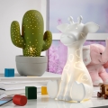 ONLI - Stolní lampa PORCELLANA 1xE14/6W/230V 30 cm žirafa
