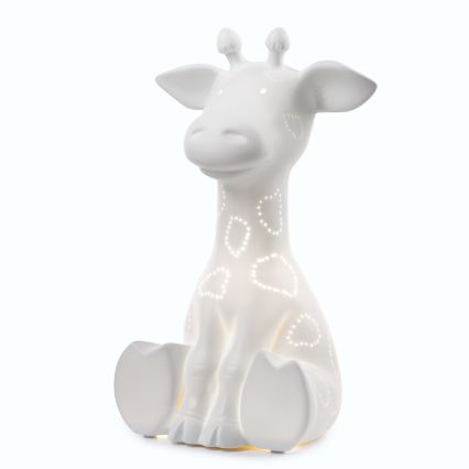 ONLI - Stolní lampa PORCELLANA 1xE14/6W/230V 30 cm žirafa