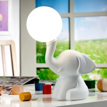 ONLI - Stolní lampa PORCELLANA 1xG9/6W/230V 31 cm slon