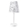 ONLI - Stolní lampa RICKY 1xE14/10W/230V 28 cm bílá