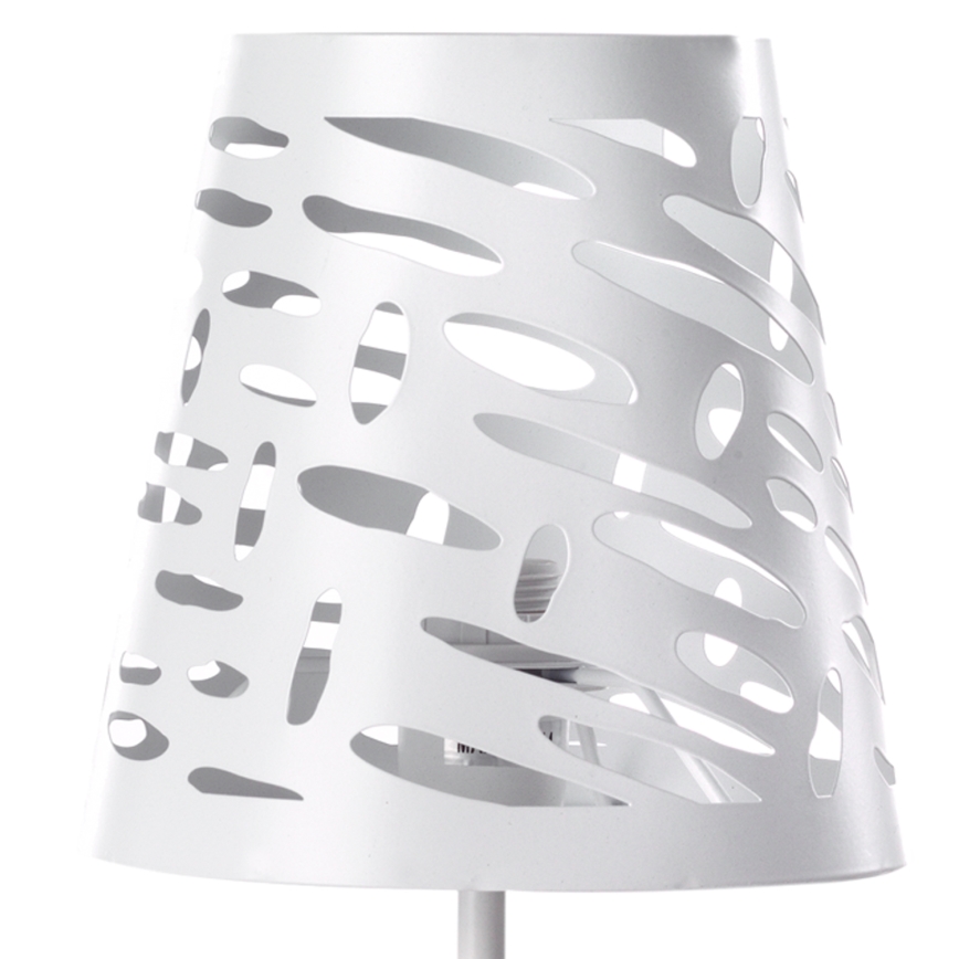 ONLI - Stolní lampa RICKY 1xE14/10W/230V 28 cm bílá