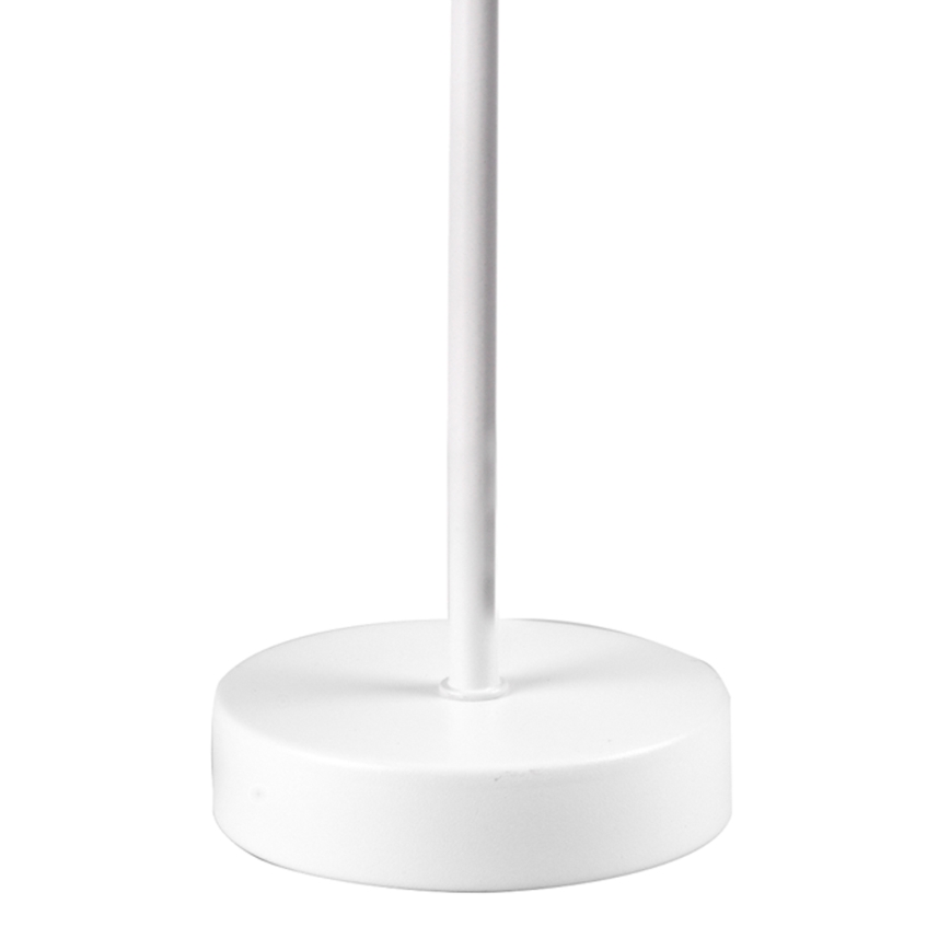 ONLI - Stolní lampa RICKY 1xE14/10W/230V 28 cm bílá