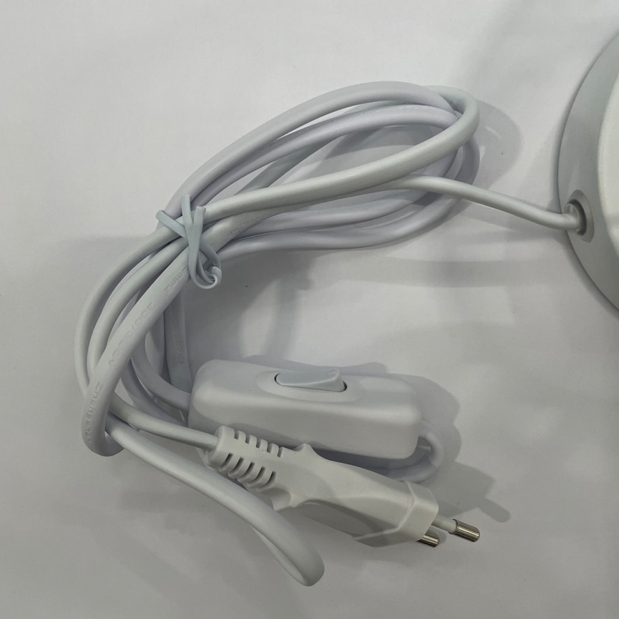 ONLI - Stolní lampa RICKY 1xE14/10W/230V 28 cm bílá