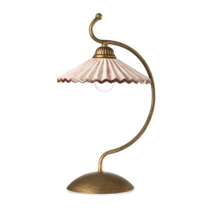 ONLI - Stolní lampa ROSINA 1xE14/6W/230V bronzová