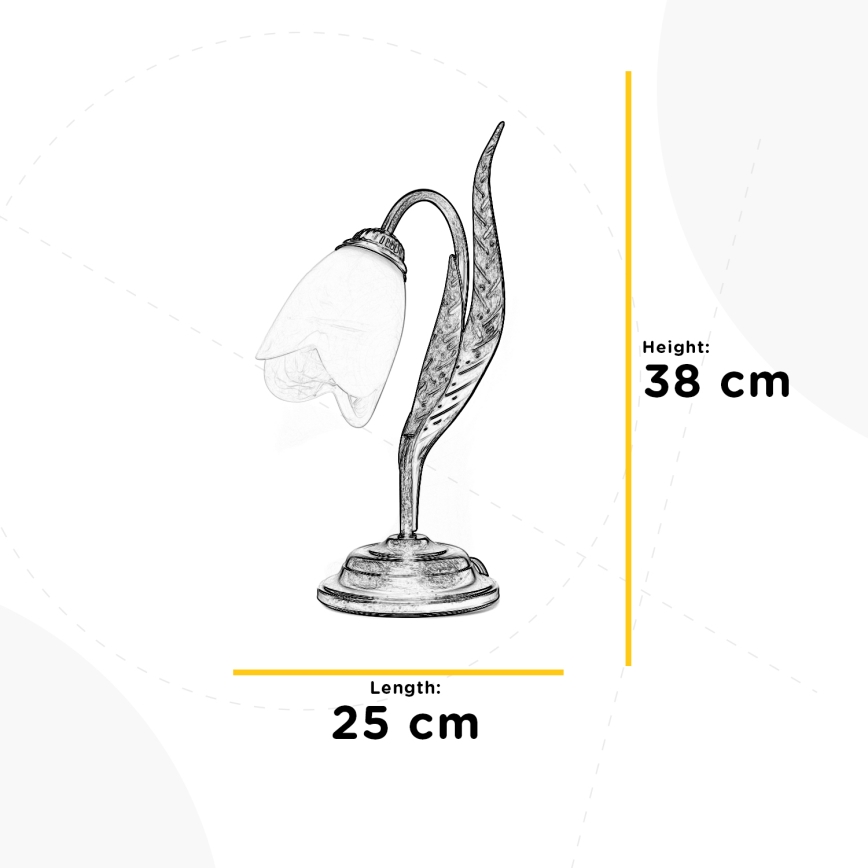 ONLI - Stolní lampa SONIA 1xE14/6W/230V