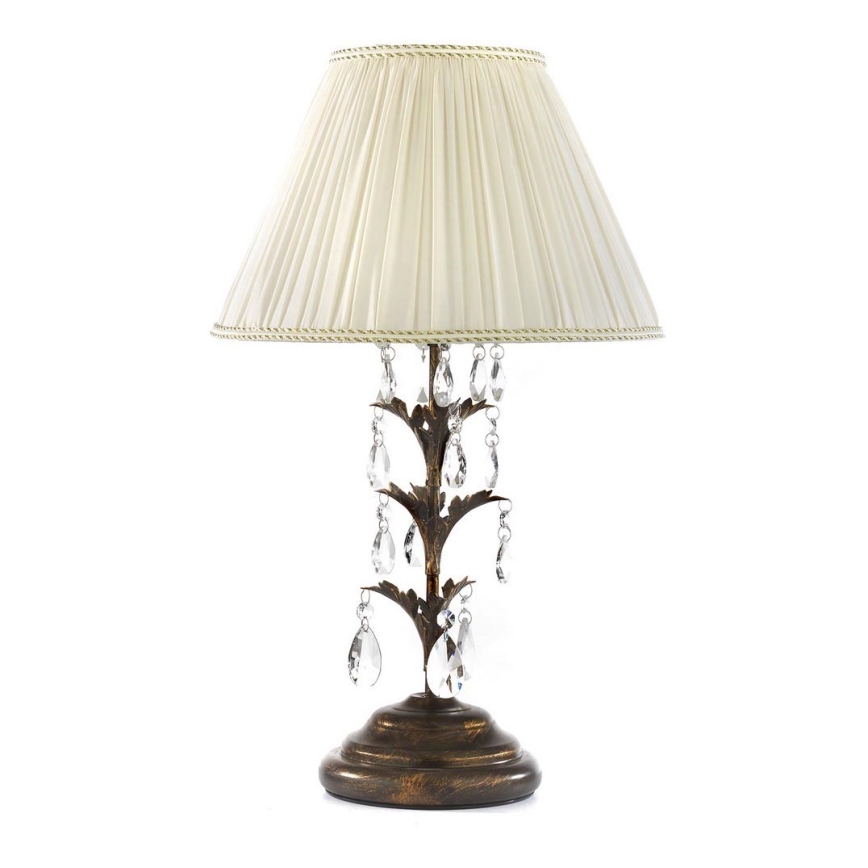 ONLI - Stolní lampa TERESA 1xE27/22W/230V bronzová 58 cm