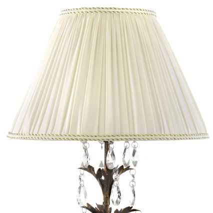 ONLI - Stolní lampa TERESA 1xE27/22W/230V bronzová 58 cm